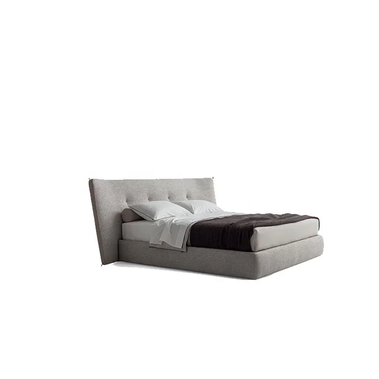 For  King size Beds Big Headboard  little Luxury Bed For Bedroom furniture