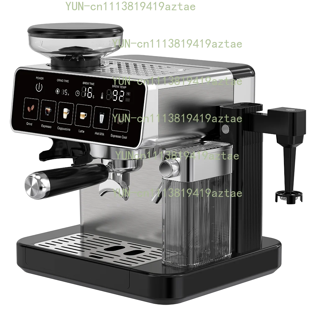 20Bar Smart Bean-to-Cup Espresso MachineBuilt-InGrinderConstant Temperature Milk Frother Cold Brew Latte Cappuccino Coffee Maker