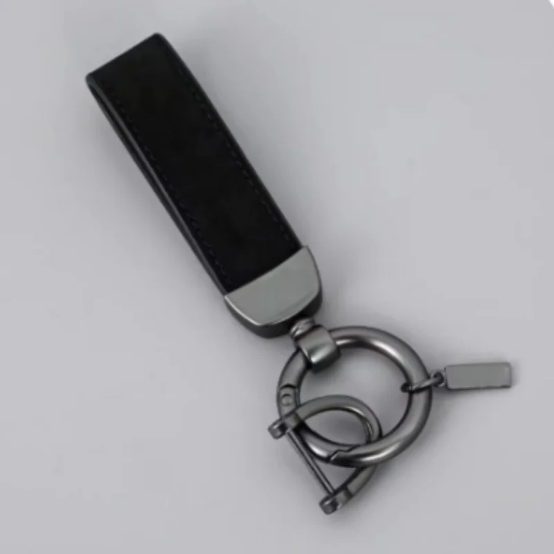 Leather Car Keychain Key Chain Rings Metal Leather For Suzuki Grand Swift Jimny Vitara Baleno SX4 Alto Car Accessories