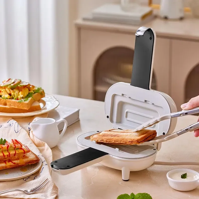2026for YIDPU 220V 500W Small Hot Press Sandwich Maker Toaster Breakfast Machine Multifunctional Toaster