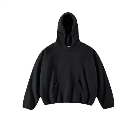 MAQVOB Fri frakt Högsta kvalitet EU US storlek 400g tung dubbla lager överdimensionerad boxig huvtröja med nedsänkta axelband, unisex huvtröja 10 best sales huvtröja med boxig passform - №9