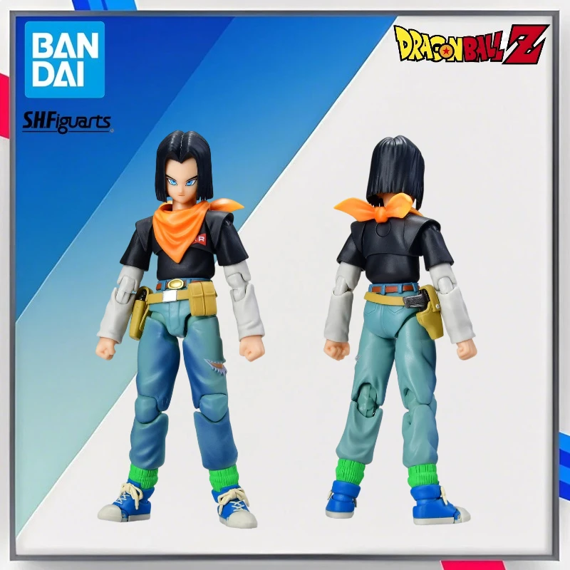 

Bandai Dragon Ball S.H.Figuarts Limited Edition Anime Exhibition Toy Action Figures Android 16 in Stock