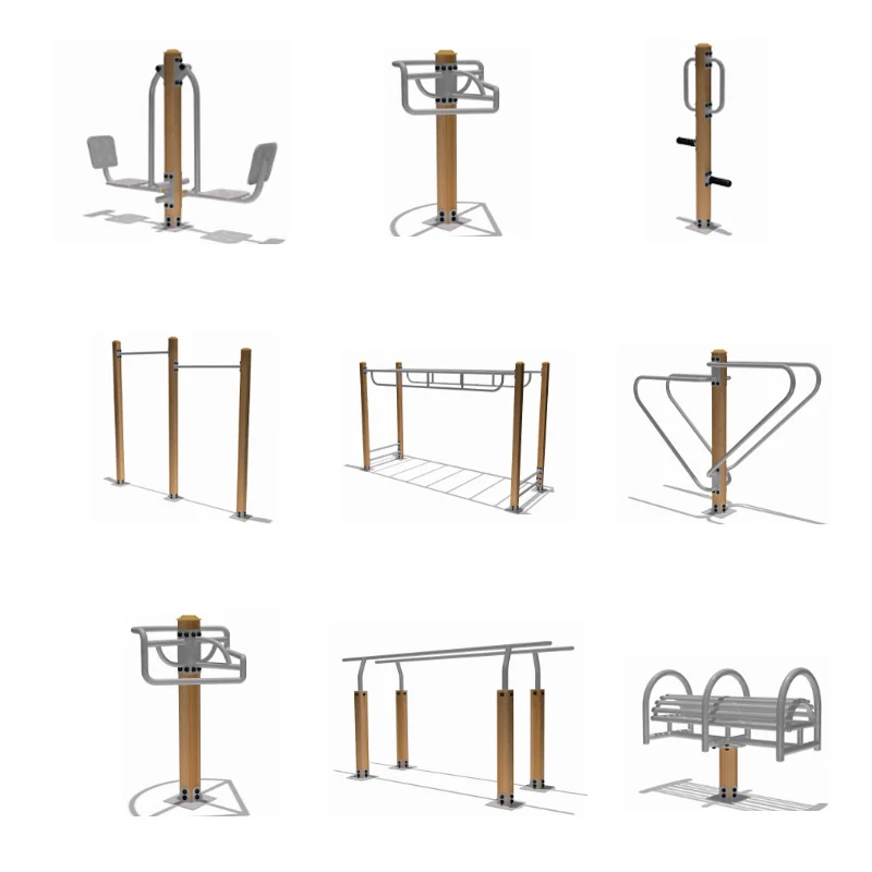 Outdoor Elderly Park Fitness Equipment Supplies Public Gym Community Exercise Set