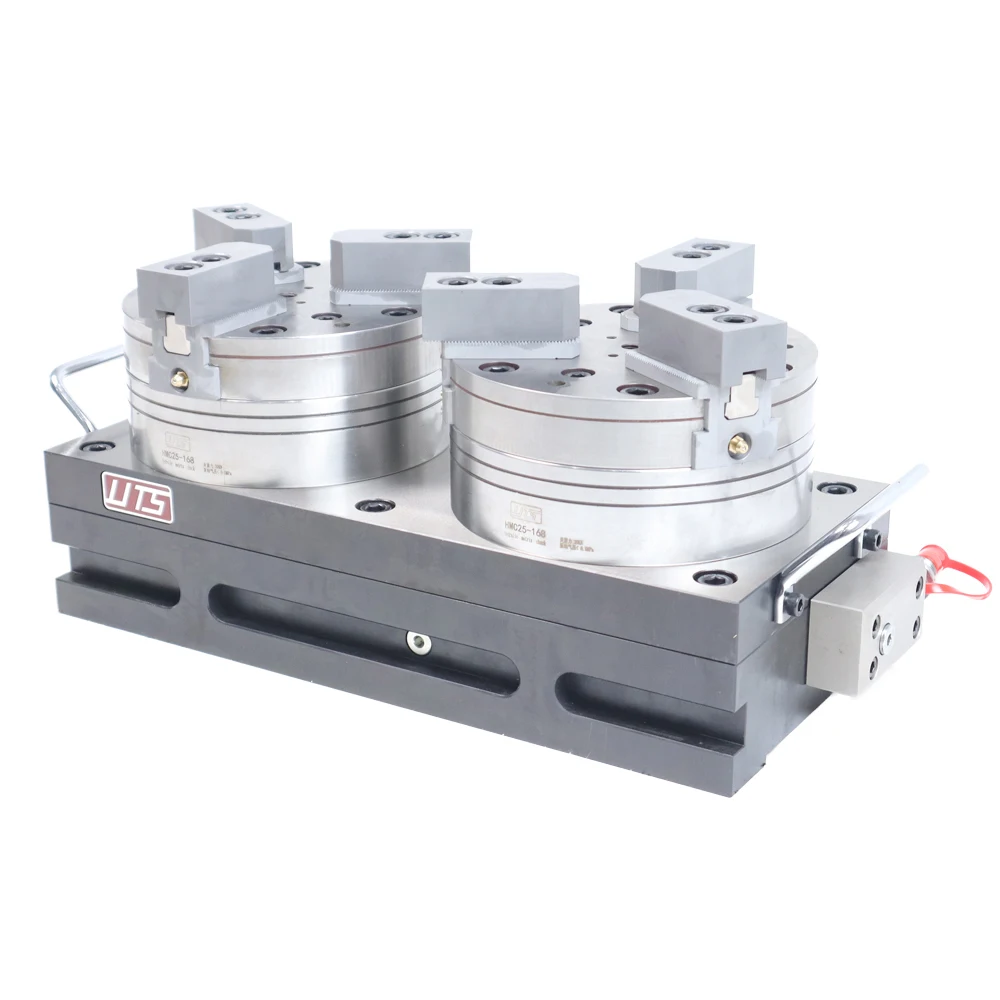 Multi-position hydraulic vise, hydraulic tooling, hydraulic chuck