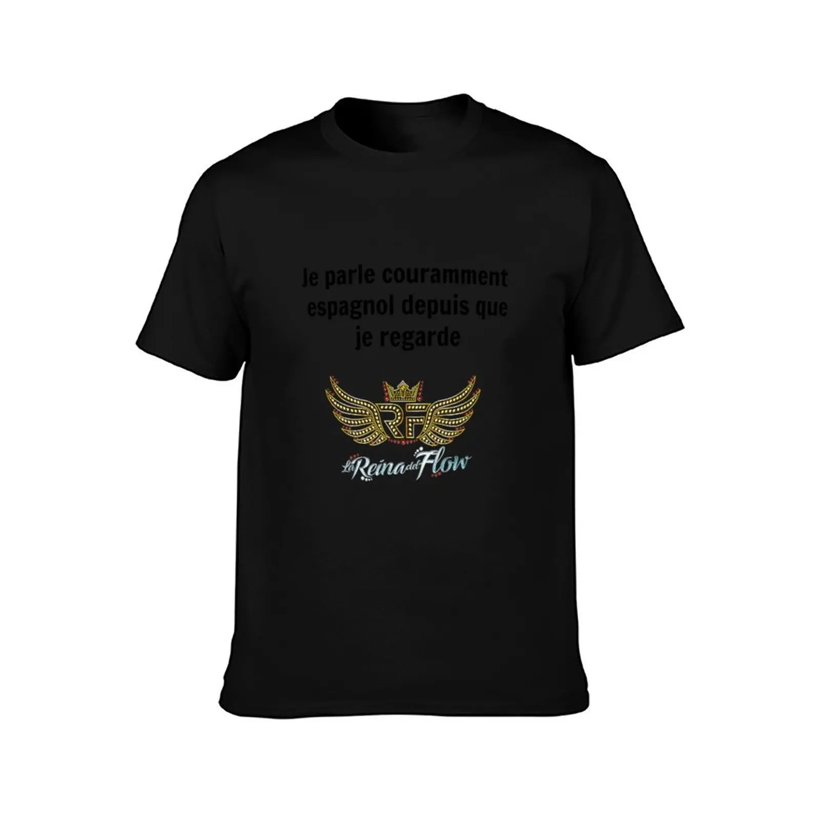 La Reina Del Flow T-Shirt Fitness Quick Dry Short Sleeve Top T-Shirt