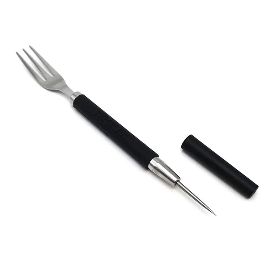 Stainless Steel Fruit Hookah Fork Needle Aluminum Foil Puncher Tool Portable Shisha Narguile Chicha Smoking Set Accessories