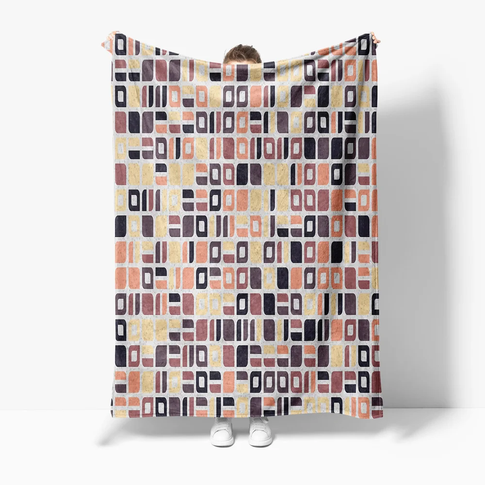 

Мягкое уютное однотонное однотонное одеяло для дивана-кровати, декоративная хлопковая прямоугольная наволочка, постельное белье 130x160 см