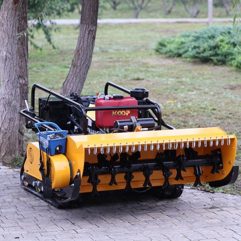 Customized HOT SALE EURO5 Engine Flail Mower Farm Garden Agriculture Equipment Flail MowerForest Fail Mower