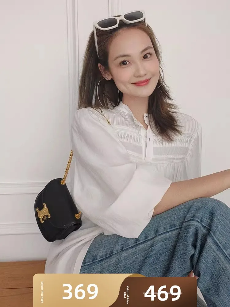 

MeiYang французское свободное длинное кружевное платье с вырезами и украшением, женское платье премиум-класса Faion, весна-осень, белое