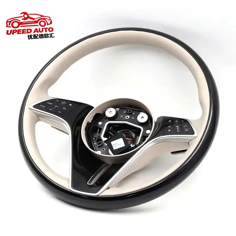For Peach wood Steering Wheel Mercedes Benz Maybach S500 C350 W212 W205 W204 W213 W222 CLS GLS GLK C63 E63 Car Accessories