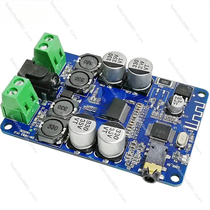 

Fever Grade TDA7492P Bluetooth Digital Amplifier Board Module 2 * 25W Dual Channel AUX Bluetooth Input Stereo