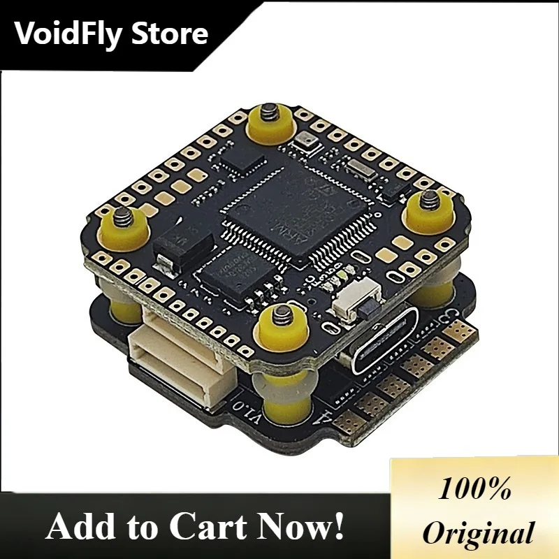 VoidFly Aocoda-RC F7MINI F7 Flight Controller with 30A Blheli-S Bluejay ESC 20*20mm Parts for FPV Racing Drones