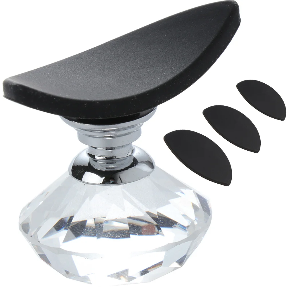 1 セットシリコーンアイシャドウスタンプダイヤモンドハンドル正確な折り目シール便利な怠惰なメイクツールシリコーンアイシャドウスタンプ