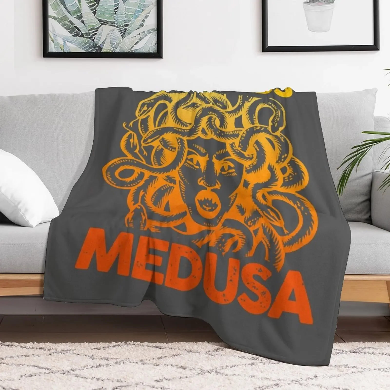 Dirty Heads Medusa Music Band Musician Fan Gift Throw Blanket Soft Home Decor Blanket for Couch Bedroom