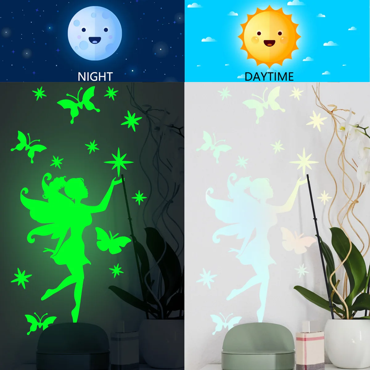 Glow-in-the-Dark Fairy Stickers 4