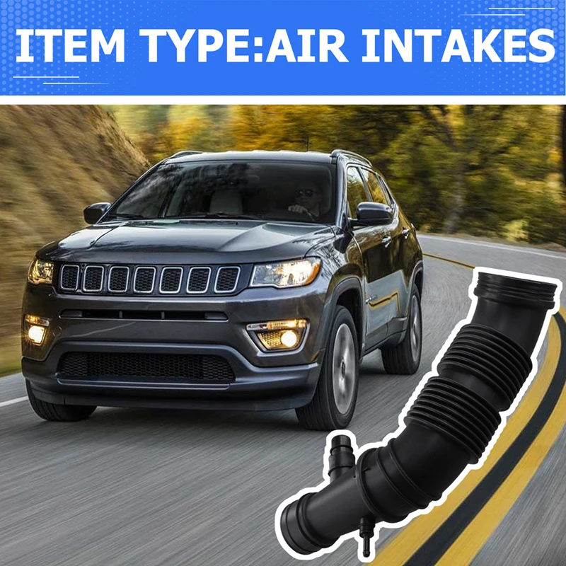 

68297298AA 52026977 Clean Air Duct Intake Pipe Connected To Air Filter Cover For Dodge Jeep Chrysler 1.4L Compass M6