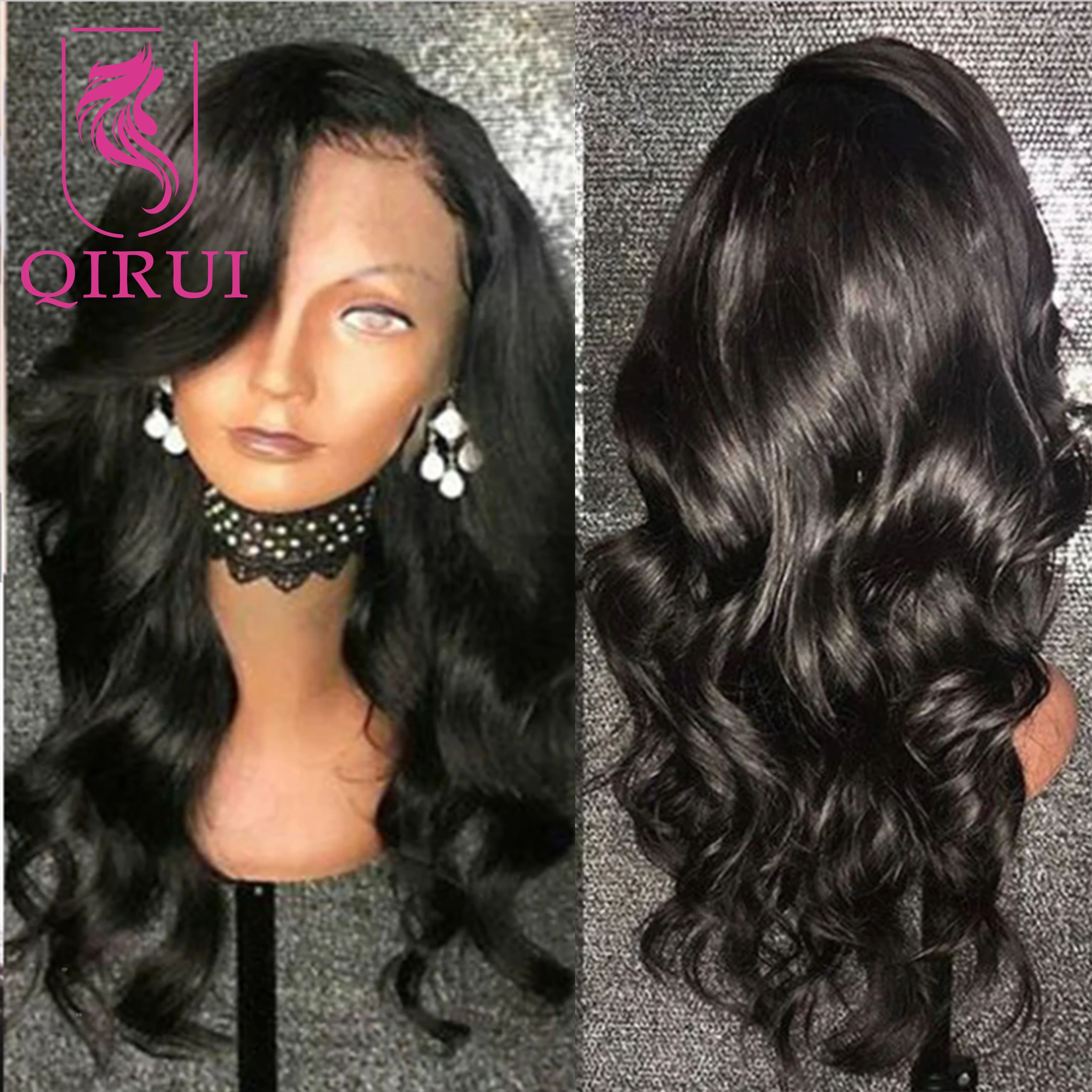 Natural Wave Silk Base Top Full Lace Wig with Baby Hair Brazilian Wavy Human Hair Silk Base Full Lace Human Hair Wig For Women