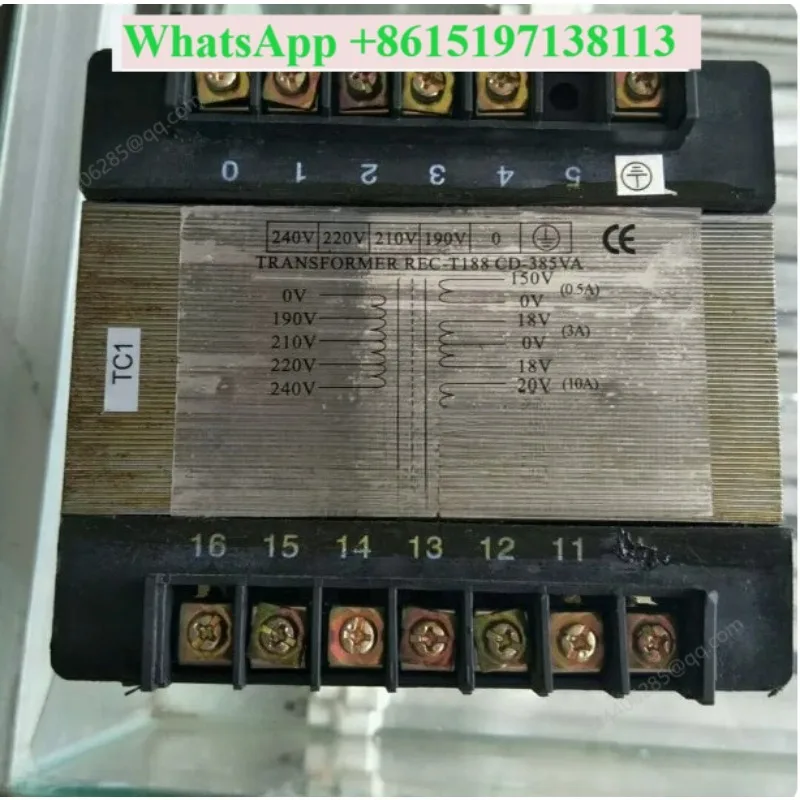 FOR REC-T188 CD-385VA Injection Molding Machine Transformer