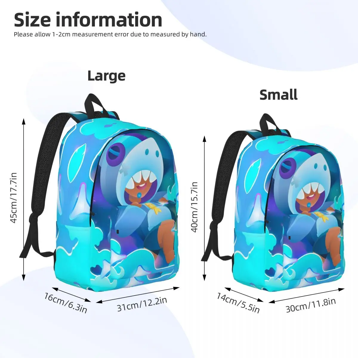 Creditos A Sairykone for Men Women Student School Bookbag Fashion Game Braws-Star Canvas Daypack Elementary High College Gift