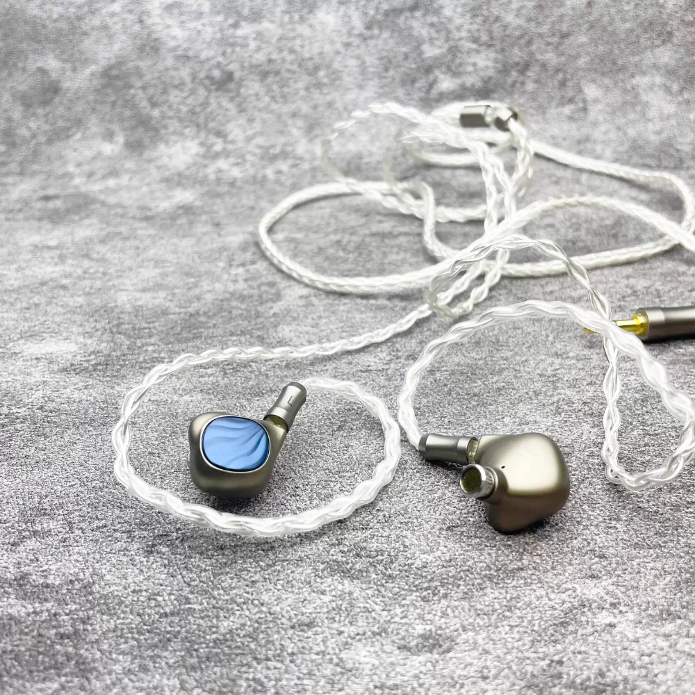 Sound Rhyme Sp01 10 мм двойной магнитный динамический драйвер IEM Carbon Nanotube + Dlc Composite 2Pin 0,78 мм Hi-Fi наушники-вкладыши (синие)