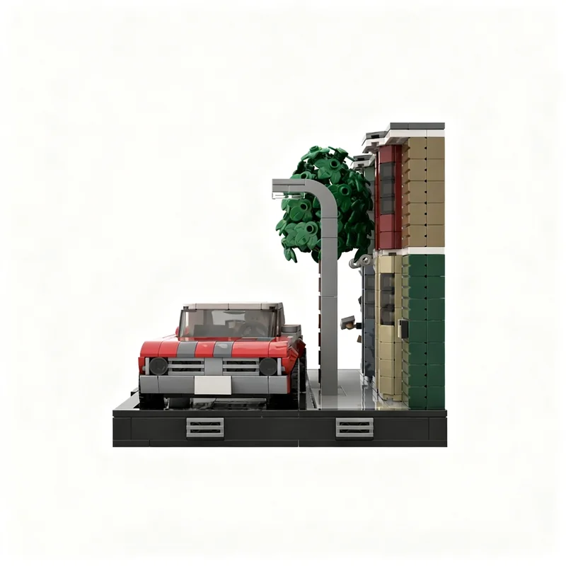 ตัวต่อ MOC ไอคอน 1077 ชิ้น ชุด Good Will Hunting รุ่นจบการ์ตูน ของเล่นตัวต่อสถาปัตยกรรม DIY สร้างสรรค์ ของขวัญคริสต์มาส ของเล่นเสริมพัฒนาการ