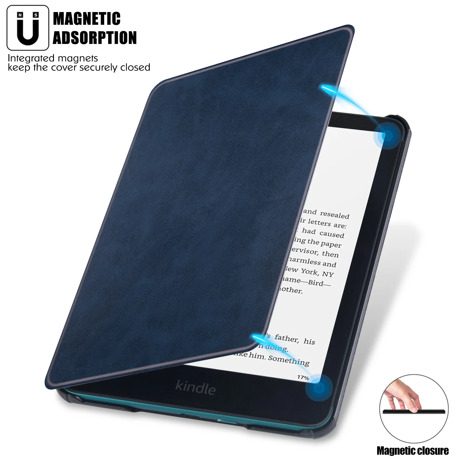 Slim Case for 7" All-new Kindle Paperwhite 12th Generation & Signature Edition 2024 eReader - Thin Lightweight Protective Cover