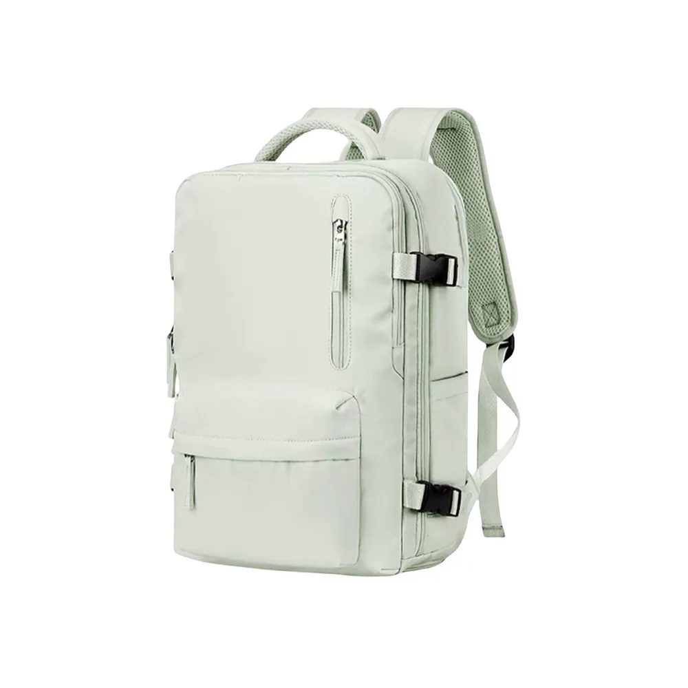 

Independent Shoe Compartment Travel Luggage Backpack External USB Charging Port Large Capacity Boarding Bag