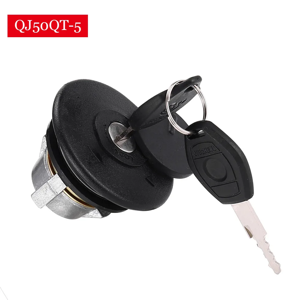 

Motorcycle Fuel Tank Cap Fuel Tank Lock for Turtle King QJ50QT-5 JOG50 Fengfan 90 JYM90 QJ50QT-5 Motorcycle Accessory