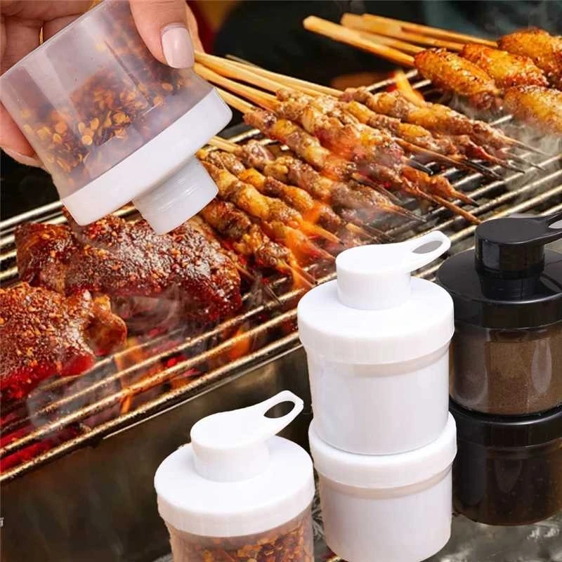 

1pc Salt Shaker Mini Condiment Bottle Pepper Bottles Container Shakers Camping Spice For Picnic Barbecue