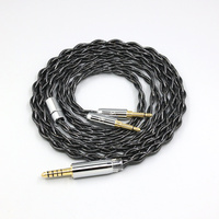 Earphone Cable For Hifiman Sundara Ananda HE1000se he400se V2 HE6se Arya He-35x Silver Palladium Graphene Floating Gold 8339