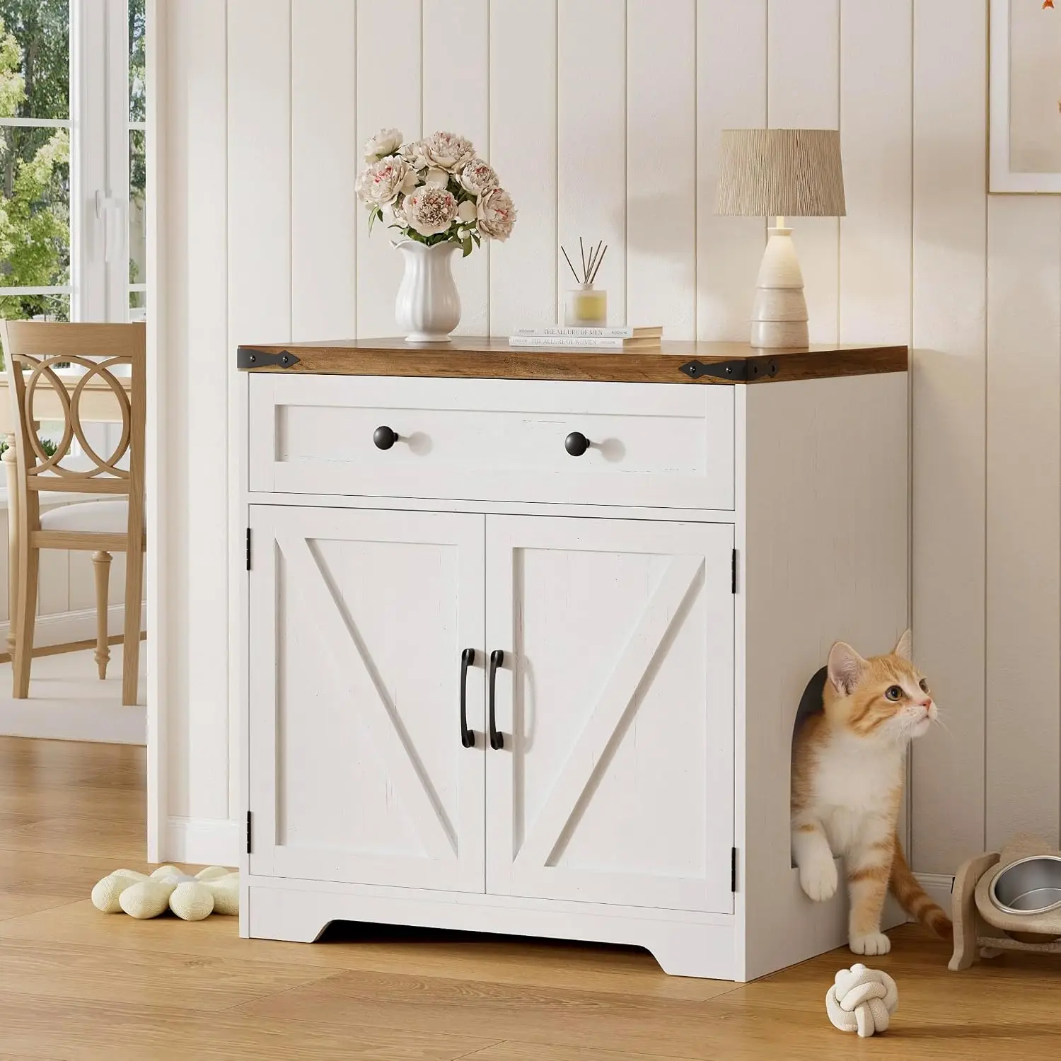 Cat Litter Box Enclosure, 31.5
