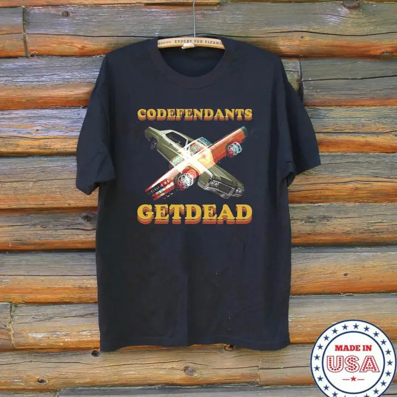 Codefendants Get Dead Band Black T Shirt Full Size S 5Xl