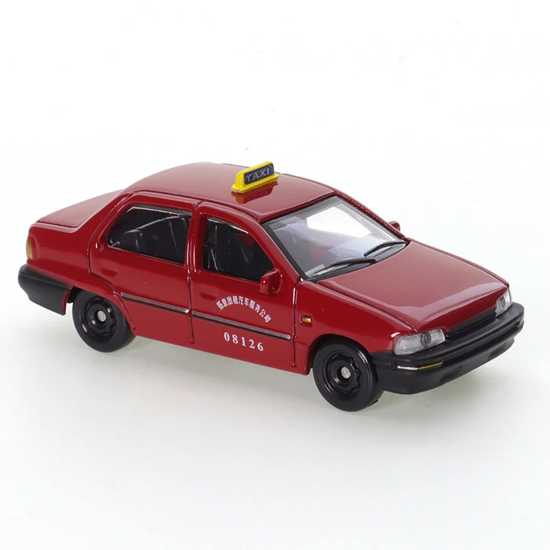 XCARTOYS 1/64 Tianjin Xiali Taxi samochody zabawki ze stopu odlewany Metal pojazdów silnikowych Model prezent świąteczny dla dzieci zabawki dla chłopców