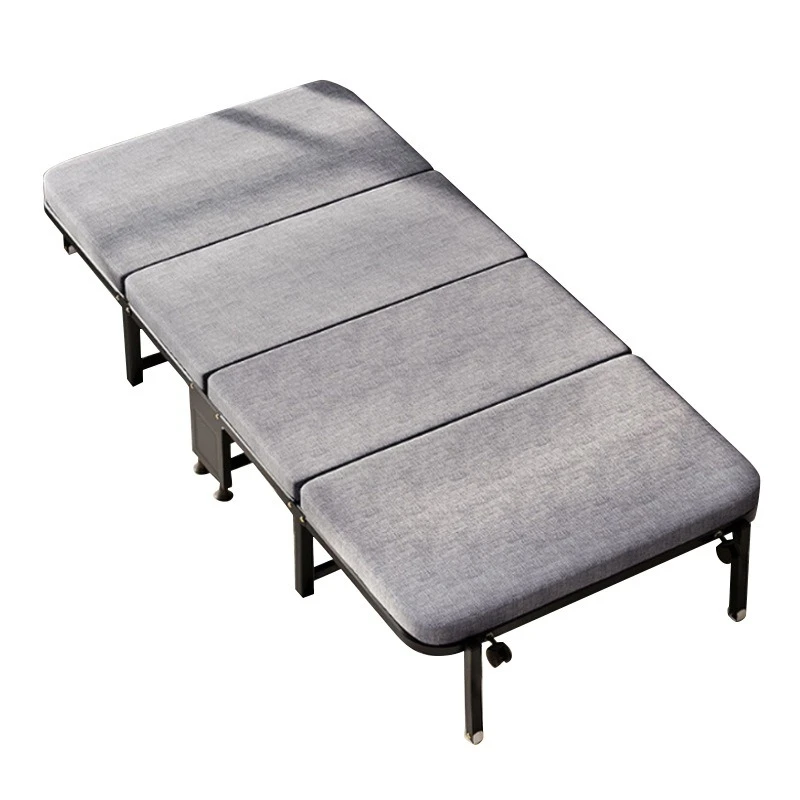 Folding  single bed lunch break bed wholesale office nap  portable and simple