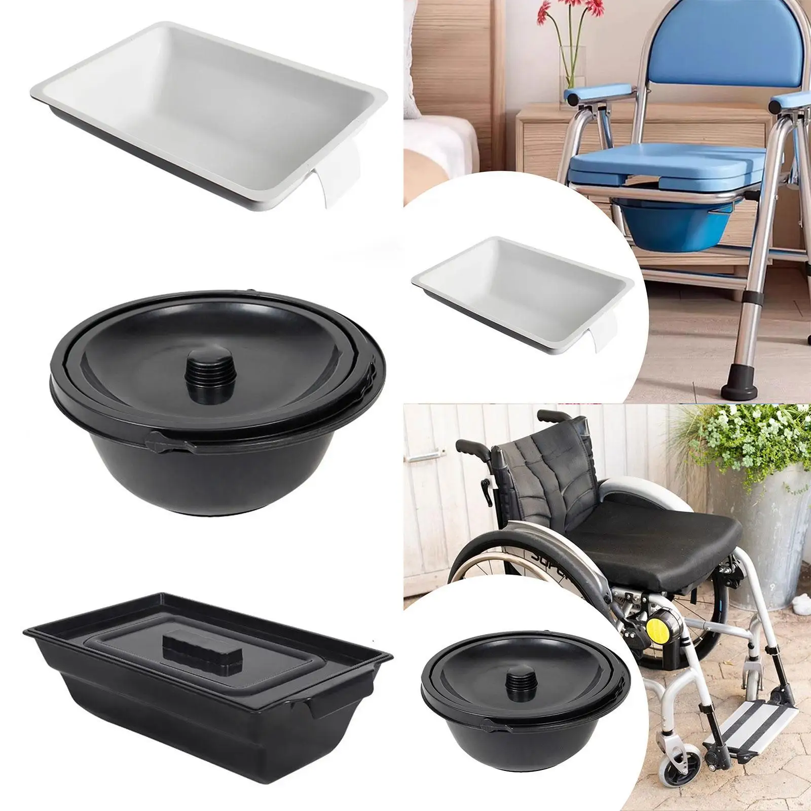 

Камерный горшок, легкое практичное ведро для писсуара для спальни, домашней лодки