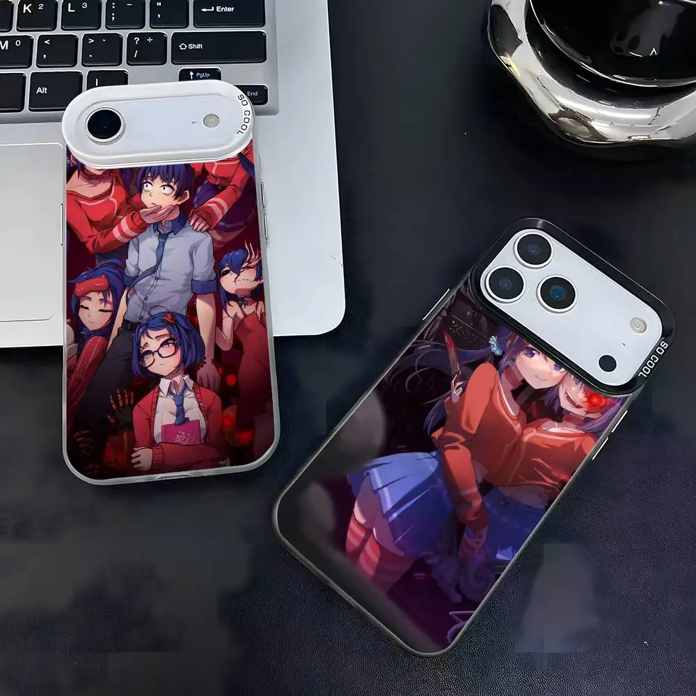 Casing HP Video Game M-MiSide Mita untuk iPhone 12 13 14 15 16 17Pro Max Plus Pelindung Berlapis