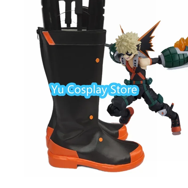 

Yu-Cosplay Customized Cosplay Shoes for Hero Academy Explosive and Self Defeating Cosplay Female Anime WIth Pictures Customized