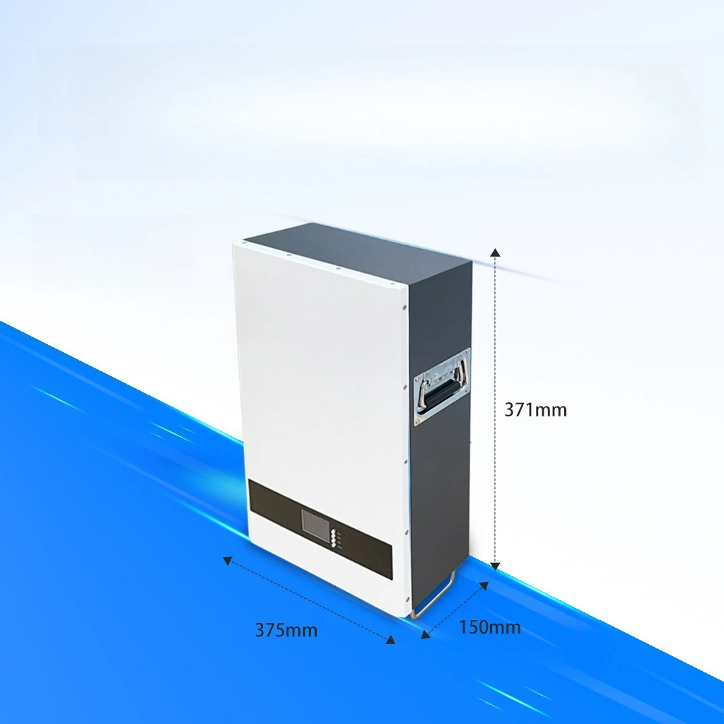 Wall-mounted household energy storage battery