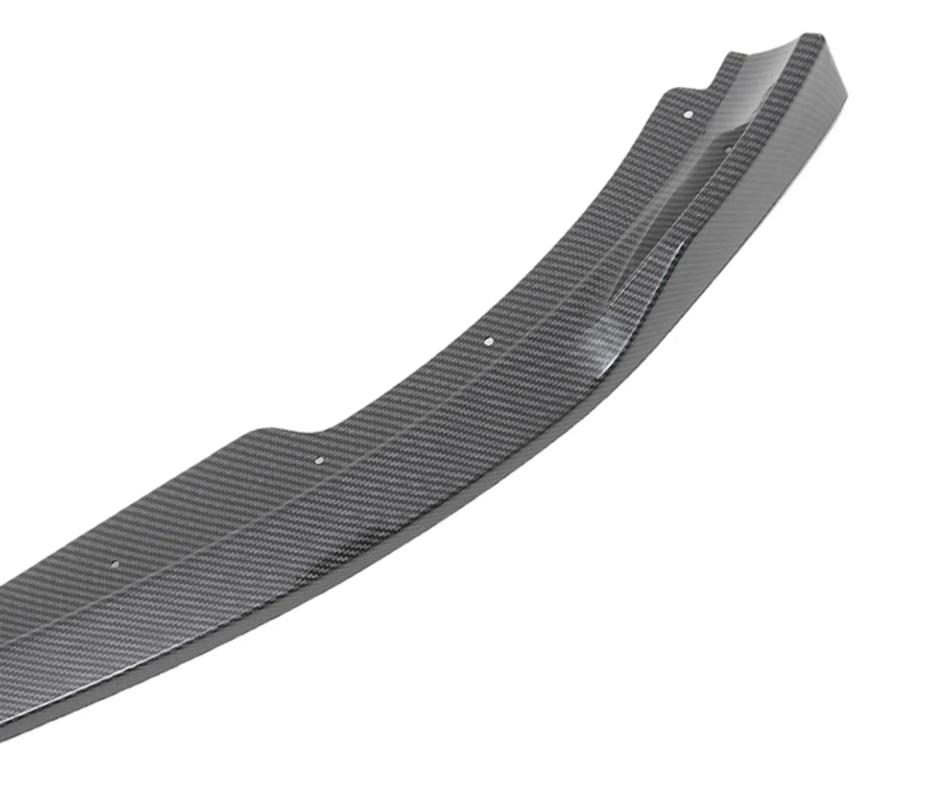 Body Kit Carbon Fiber Front Lip for Ford Focus ST Line 19-21 Modified MD Matte Black Front Shovel Spoiler Car Accessories
