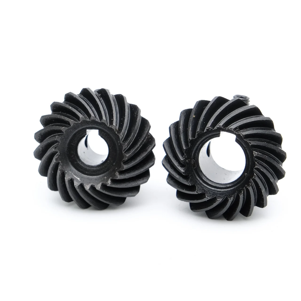 Small CNC Lathe 1.5M 15/18/20 Teeth 1:1 Spiral Metal Bevel Gear Agricultural Equipment Commuting Robot Keyway Hole Transmission