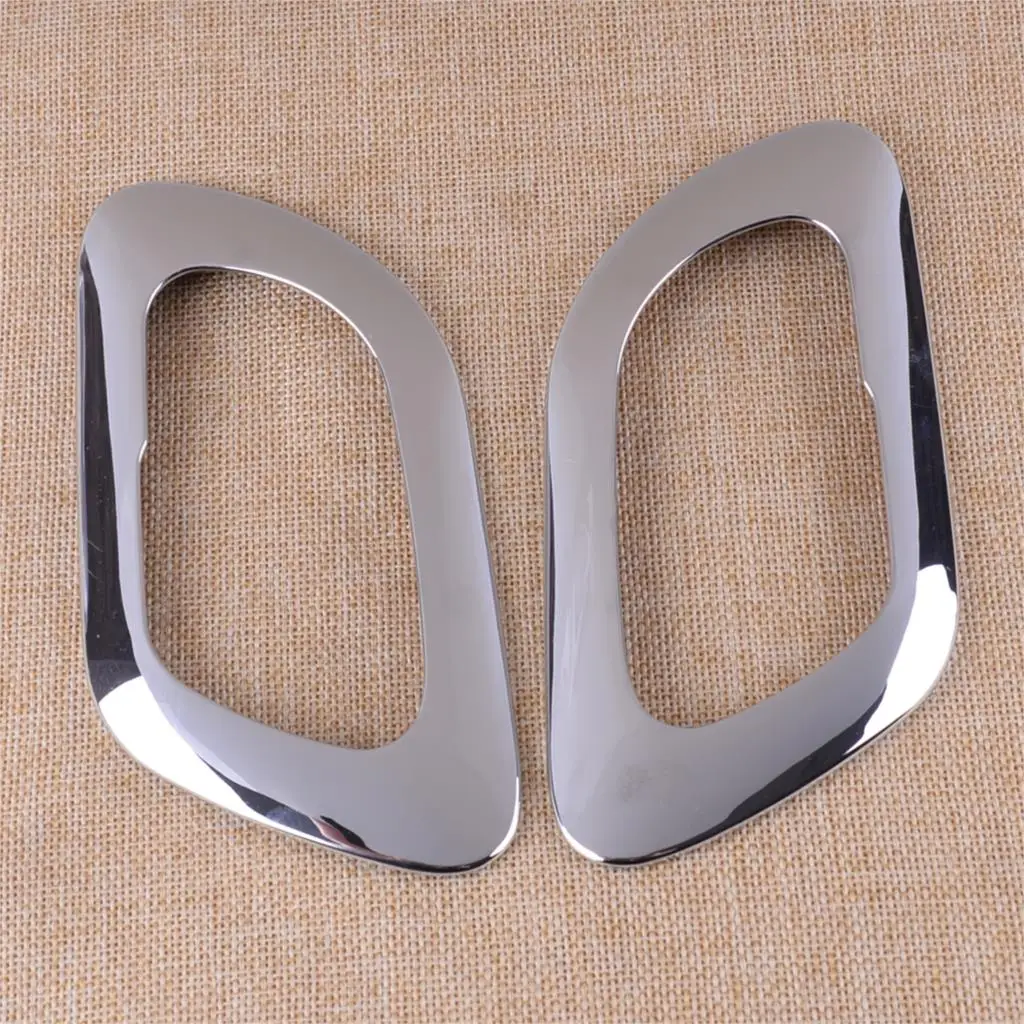 CITALL 4pcs ABS Silver Interior Door Handle Bowl Cover Frame Trim Fit For Peugeot 3008 2009 2010 2011 2012 2013 2014 2015