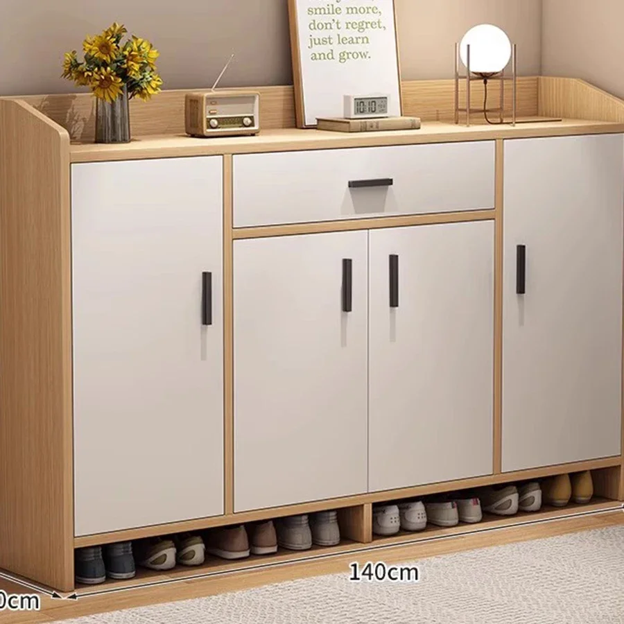 Stand Organizer Shoes Rack Hallway Cupboard Wooden Storage Luxury Shoes Rack Cabinet  Home Furniture