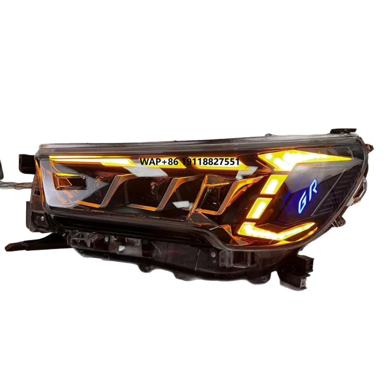 

2020-2024 for Hilux HEAD LAMP LED Headlights Assembly Signals Car Lights Auto Accessories Daytime Running Lights