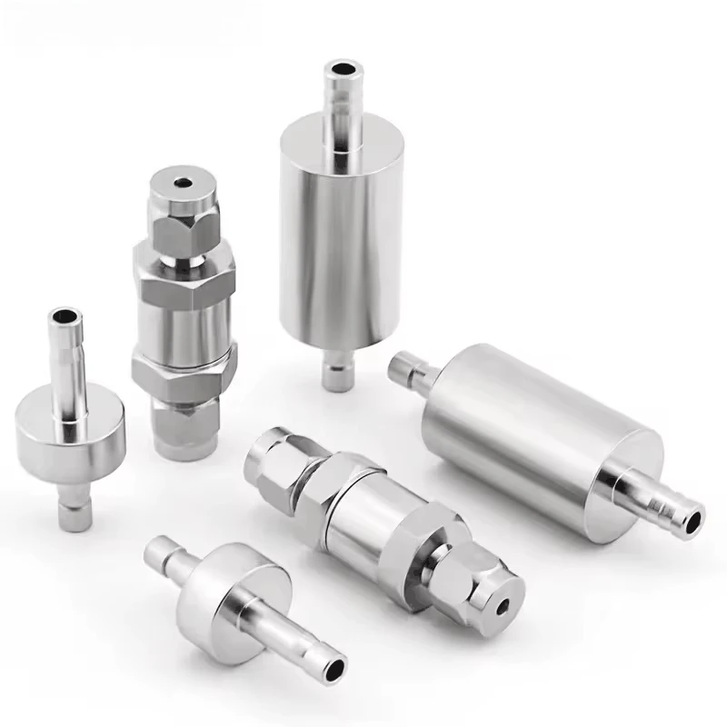 Flame Arrestor Stainless Steel Ga s Safety Devi ce Check Valve Combustible Ga s Tempering Flame Arrestor