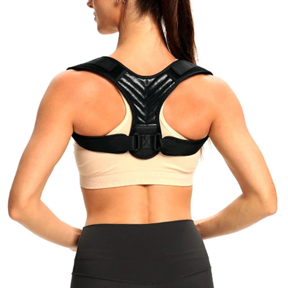 

Adjustable Upper Back&Shoulder Brace Straightener,Back Brace Posture Corrector for Women&Men, Relieve Discomfort Neck/Shoulder