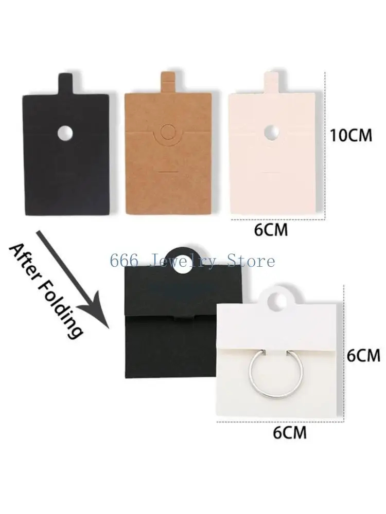 

F2TD 100 шт. кольца подвесные карты пустые карты для демонстрации ювелирных изделий кольцо держатель карты для продажи, кольцо,