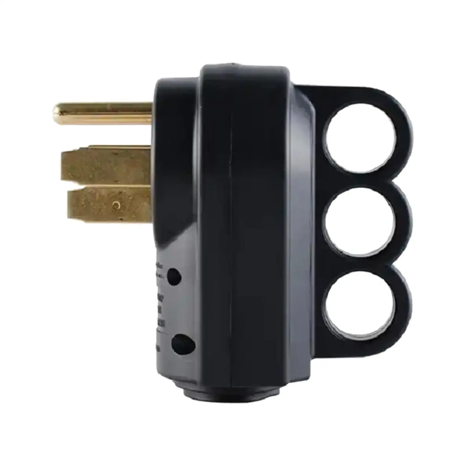 

50 Amp Male RV Replacement Plug NEMA 14-50P Professional Nylon Ergonomic