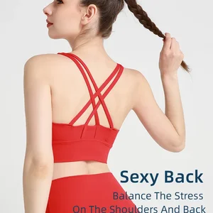 Breathable Shock Sports Sports for Women, Sexy Fitness Vesting, Rear Transverse High, New, Summer 8 Main Sales Women's Sports Setion - №8