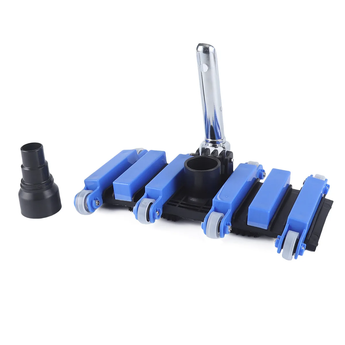 14 Inch Weighted Soft Bottom Brush Suction Head For Swimming Pool Suction Machine Cleaning Accessories Blue Black