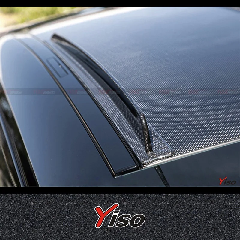 Suitable for G82 M4 G80 M3 modified carbon fiber roof air intake roof blade sharp edge roof trim strip sharp edge